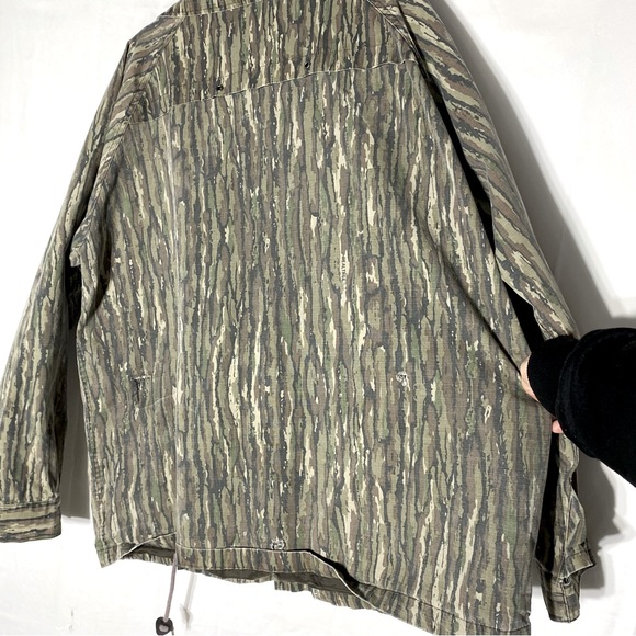 Vintage Trohpy Club Realtree Camo Zip Front Utility Hunting Jacket XL - Picture 16 of 16